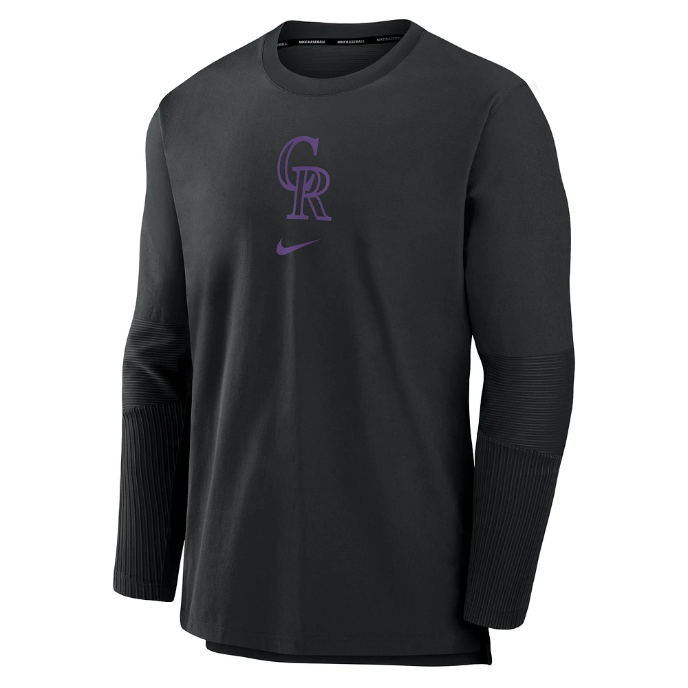 Colorado Rockies Authentic Collection Player Men's Nike Dri-FIT MLB Pullover Jacket