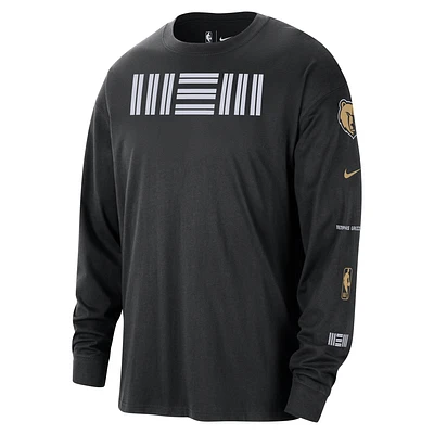 Memphis Grizzlies 2023/24 City Edition Men's Nike NBA Max90 Long-Sleeve T-Shirt