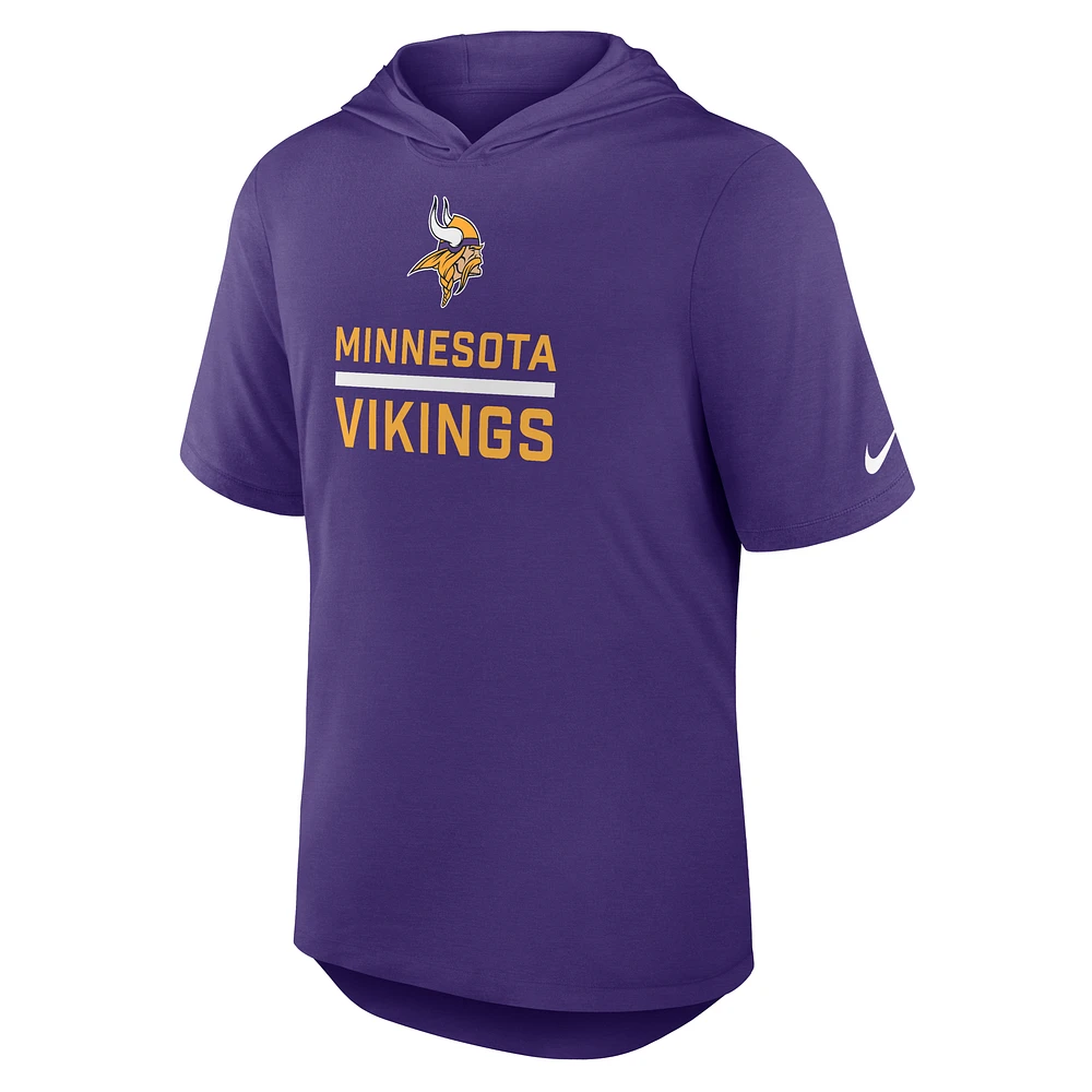 Minnesota Vikings Men's Nike Dri-FIT NFL Hooded T-Shirt
