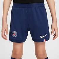 Paris Saint-Germain 2025/26 Stadium Home Little Kids' Nike Soccer Replica 3-Piece Kit