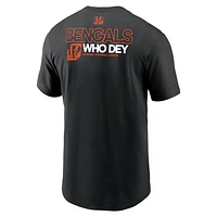 Cincinnati Bengals Primetime Wordmark Essential Men's Nike NFL T-Shirt