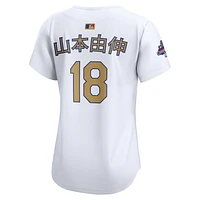 Shohei Ohtani Los Angeles Dodgers 2024 World Series Champions Gold Women’s Nike Dri-FIT ADV MLB Limited Jersey