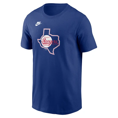 Texas Rangers Cooperstown Logo Men's Nike MLB T-Shirt