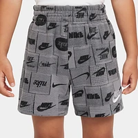 Nike Sportswear Club Little Kids' Printed Shorts