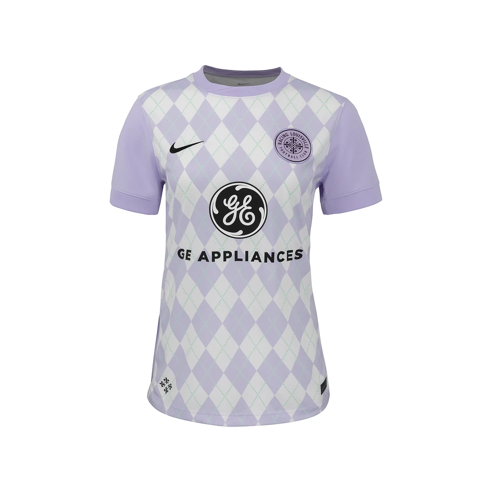 Racing Louisville FC 2025 Stadium Home Women's Nike Dri-FIT NWSL Replica Jersey