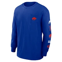 Buffalo Bills Rewind Max90 Pocket Men's Nike NFL Long-Sleeve T-Shirt