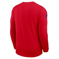 Buffalo Bills Sideline Coach Men's Nike Dri-FIT NFL Long-Sleeve Top
