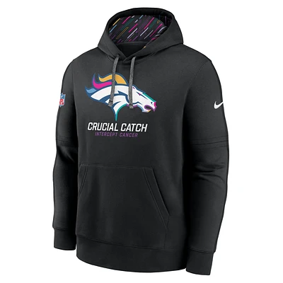 Denver Broncos Crucial Catch Club Men's Nike NFL Pullover Hoodie