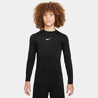 Nike Pro Big Kids' (Boys') Dri-FIT Long-Sleeve Top