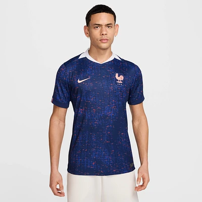 FFF 2025 Stadium Home (Women's Team) Men's Nike Dri-FIT Soccer Replica Jersey