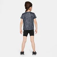 Nike Dri-FIT Veneer Toddler Bike Shorts Set