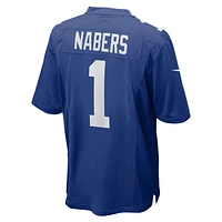 Malik Nabers New York Giants Men's Nike NFL Game Jersey