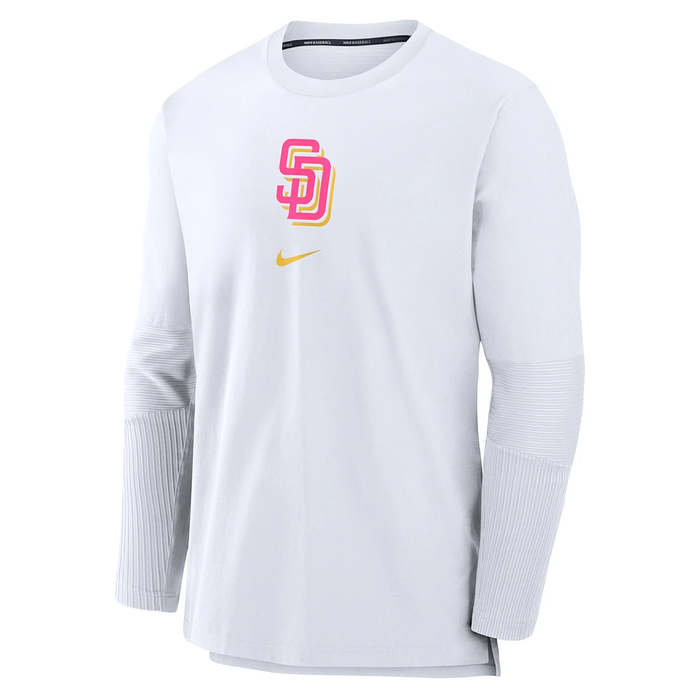 San Diego Padres Authentic Collection City Connect Player Men's Nike Dri-FIT MLB Pullover Jacket