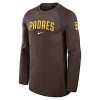 San Diego Padres Authentic Collection Game Time Men's Nike Dri-FIT MLB Long-Sleeve T-Shirt