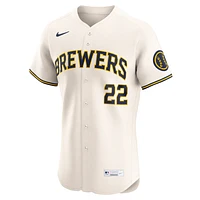 Christian Yelich Milwaukee Brewers Men's Nike Dri-FIT ADV MLB Elite Jersey