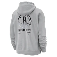 Brooklyn Nets Club Courtside Men's Nike NBA Pullover Hoodie