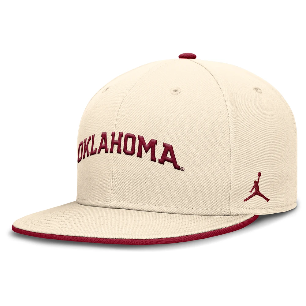 Oklahoma Sooners Primetime True Men's Jordan Brand Dri-FIT College Fitted Hat