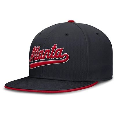 Atlanta Braves True Men's Nike Dri-FIT MLB Fitted Hat