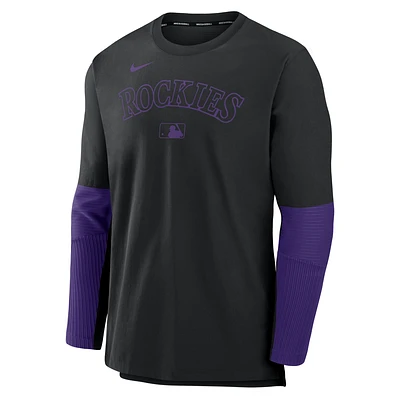 Colorado Rockies Authentic Collection Player Men's Nike Dri-FIT MLB Pullover Sweatshirt