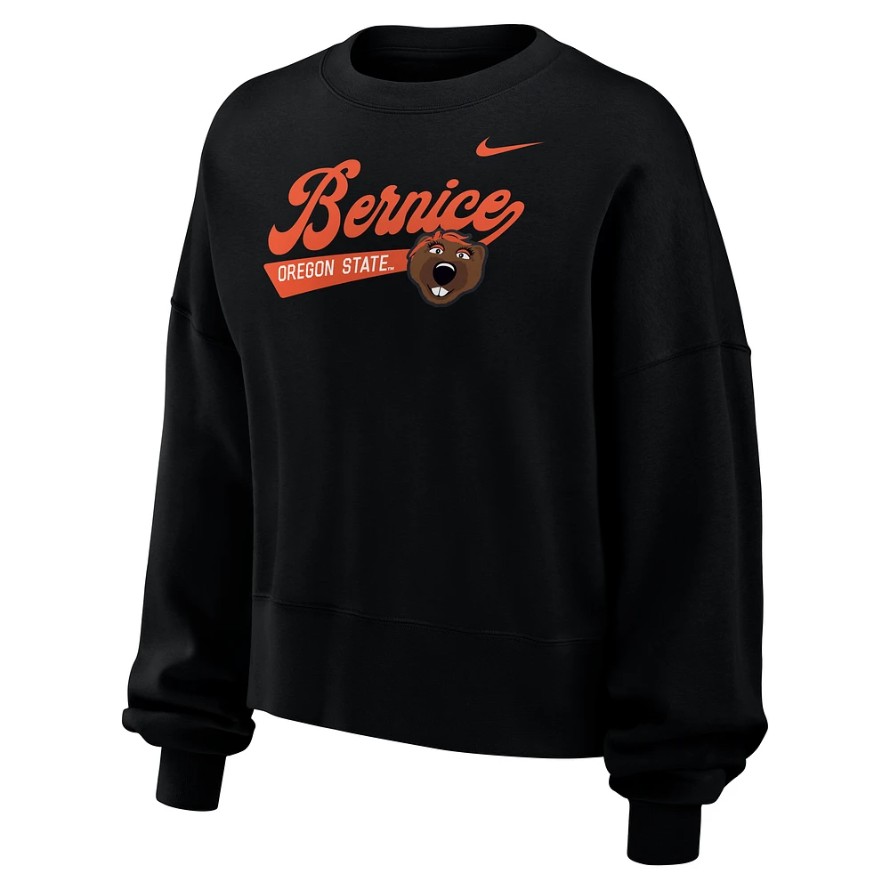 Oregon State Phoenix Fleece Women's Nike College Crew-Neck Sweatshirt