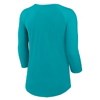 Miami Dolphins Women's Nike NFL 3/4-Sleeve T-Shirt