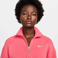 Nike Sportswear Phoenix Fleece Women's 1/2-Zip Cropped Sweatshirt