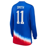 Sophia Smith USWNT 2024 Stadium Away Big Kids' Nike Dri-FIT Long-Sleeve Soccer Jersey