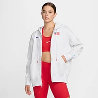 USA Phoenix Fleece Women's Nike Full-Zip Oversized Hoodie