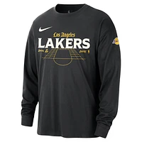 Los Angeles Lakers Men's Nike NBA Long-Sleeve Max90 T-Shirt