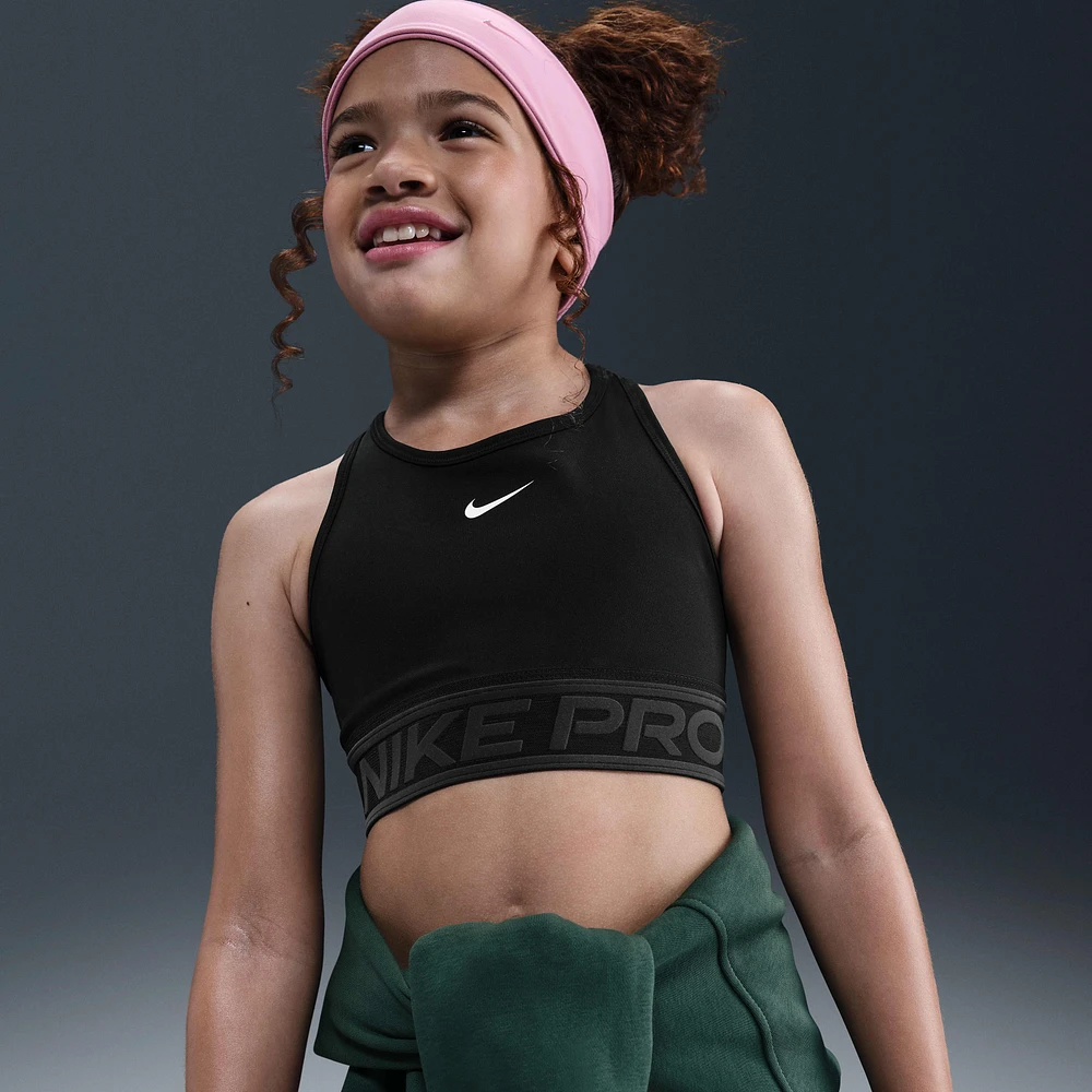 Nike Pro Swoosh Big Kids' (Girls') Sports Bra