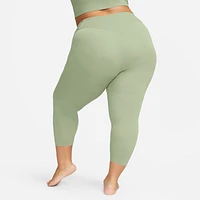 Nike Zenvy Women's Gentle-Support High-Waisted Cropped Leggings (Plus Size)