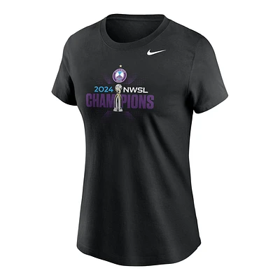 Orlando Pride 2024 NWSL Champions Women's Nike T-Shirt