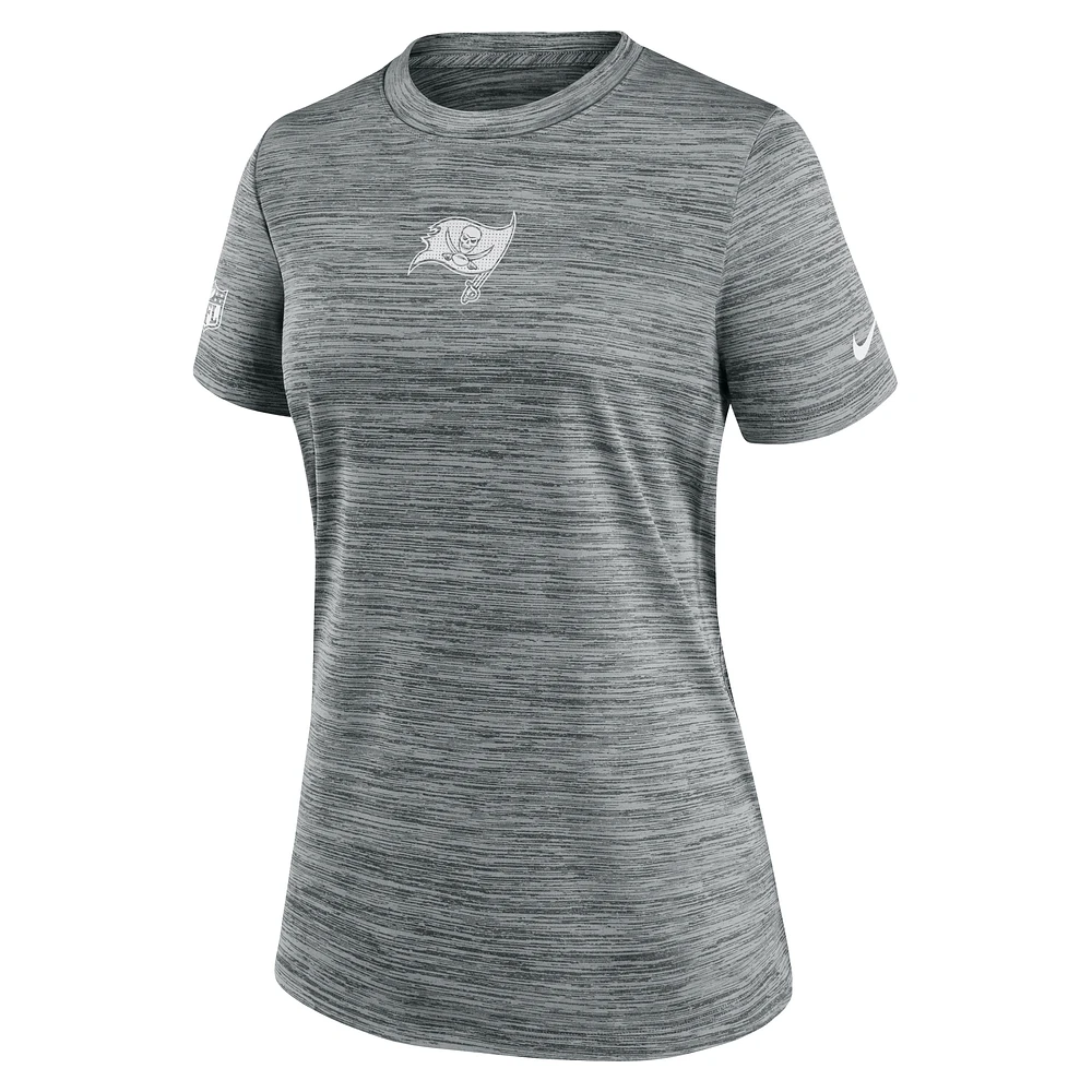Tampa Bay Buccaneers Sideline Team Issue Velocity Women's Nike Dri-FIT NFL T-Shirt