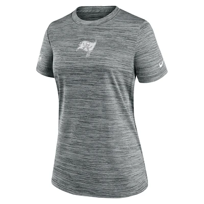 Tampa Bay Buccaneers Sideline Team Issue Velocity Women's Nike Dri-FIT NFL T-Shirt