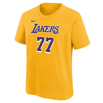 Luka Dončić Los Angeles Lakers Big Kids' Nike NBA T-Shirt