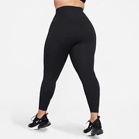 Nike Universa Women's Medium-Support High-Waisted Full-Length Leggings with Pockets (Plus Size)