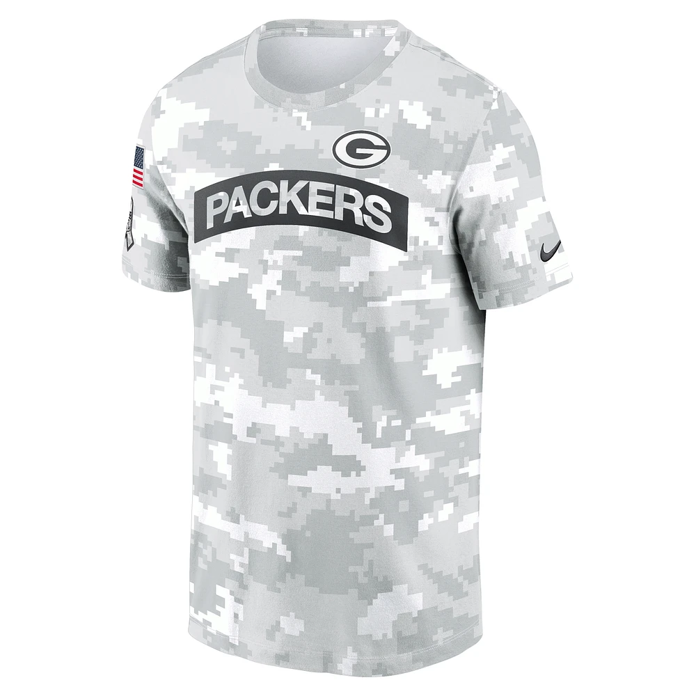 Green Bay Packers Salute to Service Edge Arch Men's Nike Dri-FIT NFL T-Shirt