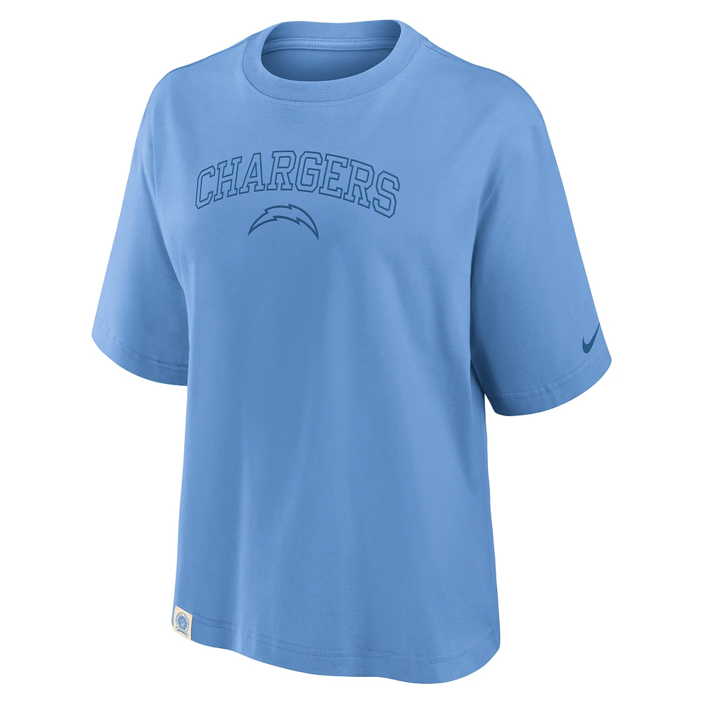 Los Angeles Chargers Arch Boxy Women's Nike NFL T-Shirt