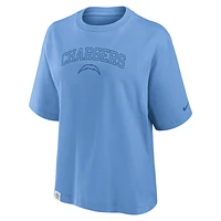Los Angeles Chargers Arch Boxy Women's Nike NFL T-Shirt