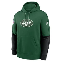 New York Jets Logo Team Issue Club Men's Nike NFL Pullover Hoodie