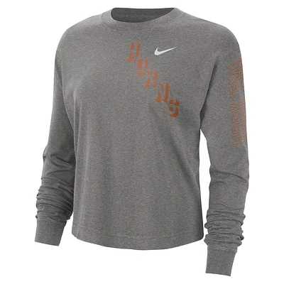 Texas Heritage Women's Nike College Boxy Crew-Neck T-Shirt