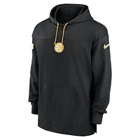 Pittsburgh Steelers Sideline Jersey Men's Nike Dri-FIT NFL Pullover Hoodie