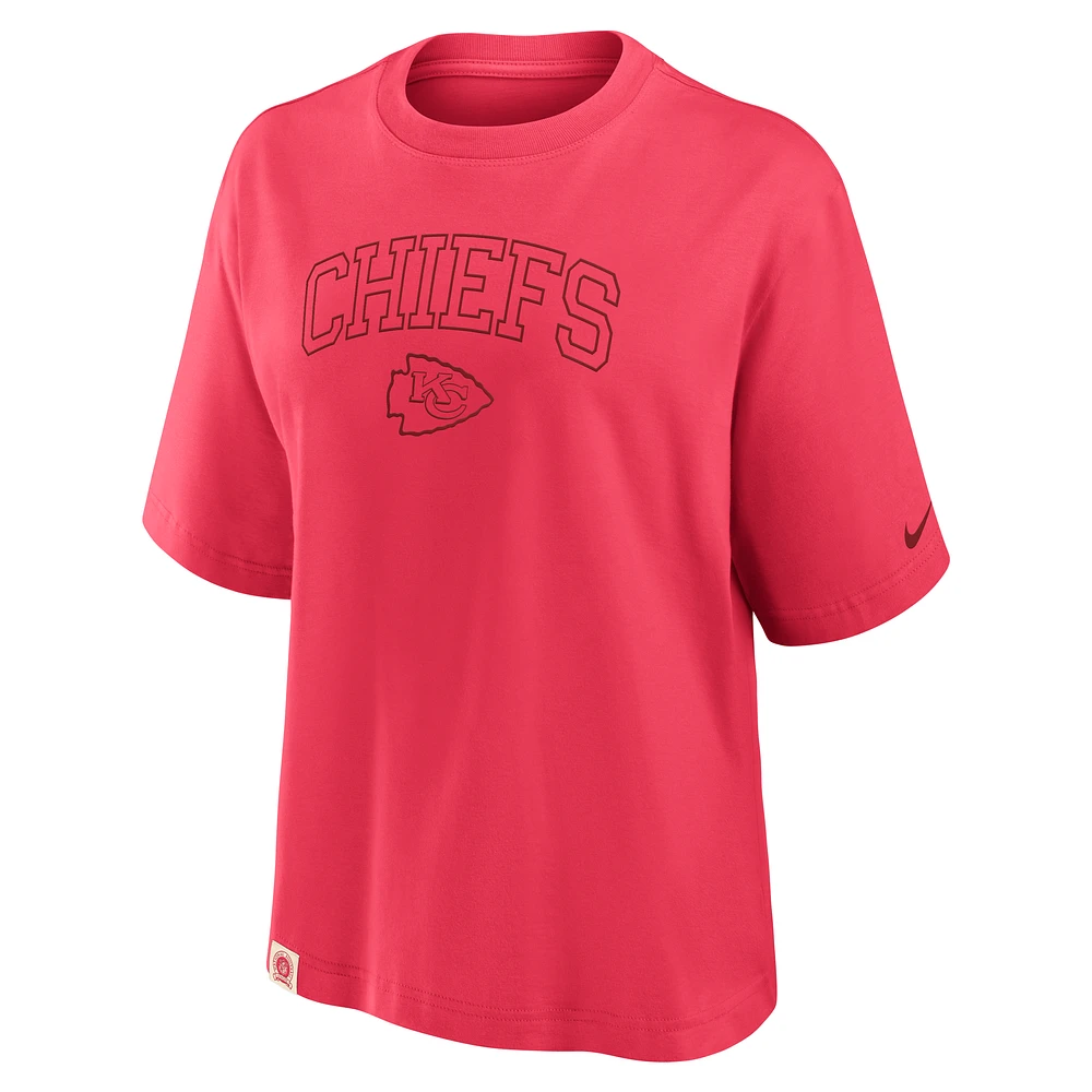 Kansas City Chiefs Arch Boxy Women's Nike NFL T-Shirt