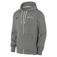 Arizona Diamondbacks Authentic Collection Travel Men's Nike Dri-FIT MLB Full-Zip Hoodie