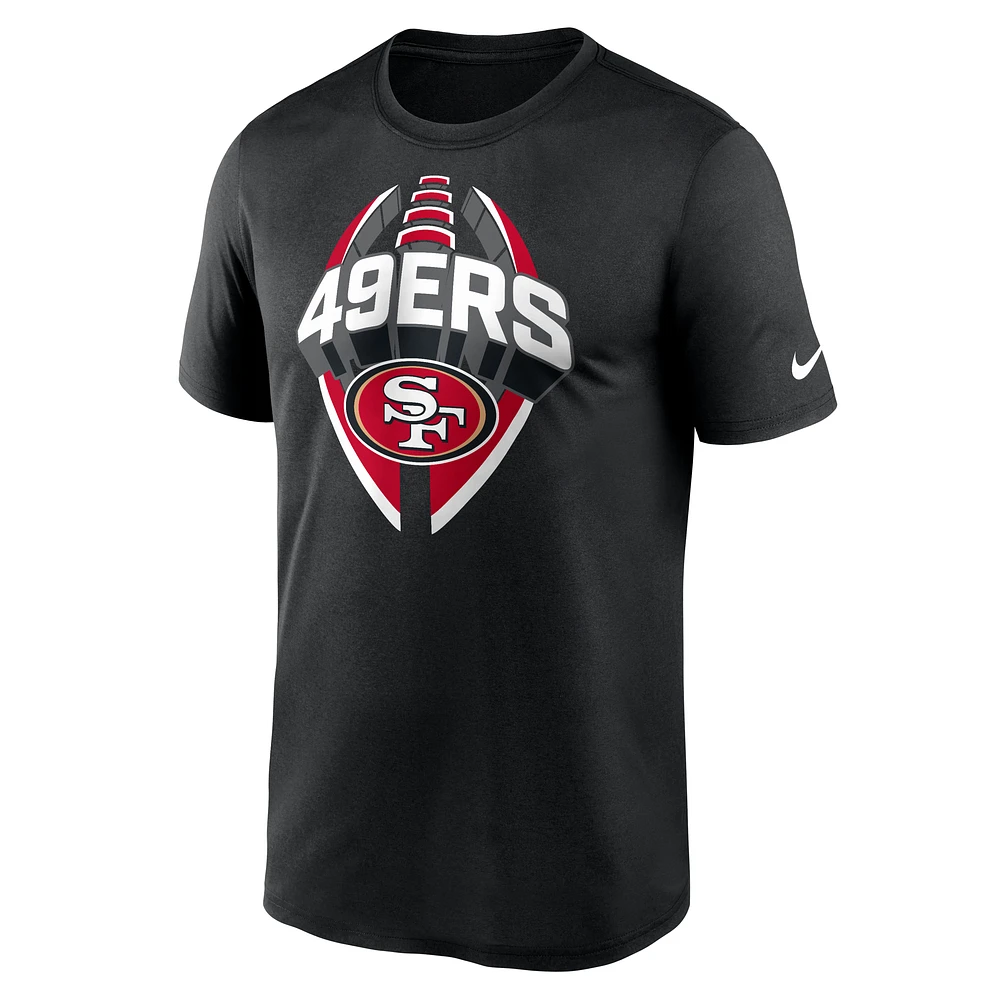 San Francisco 49ers Legend Logo Men's Nike Dri-FIT NFL T-Shirt