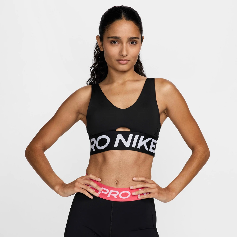 Nike Pro Indy Plunge Women's Medium-Support Padded Sports Bra