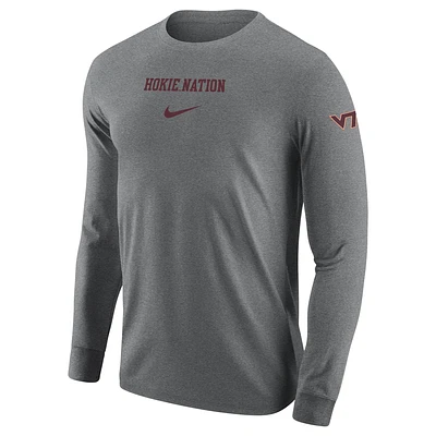 Virginia Tech Men's Nike College Long-Sleeve T-Shirt