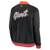 San Francisco Giants Authentic Collection City Connect Men's Nike MLB Full-Zip Bomber Jacket