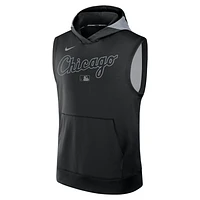 Chicago White Sox Authentic Collection Men’s Nike Dri-FIT MLB Sleeveless Pullover Hoodie