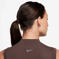 Nike One Fitted Women's Dri-FIT Mock-Neck Cropped Tank Top